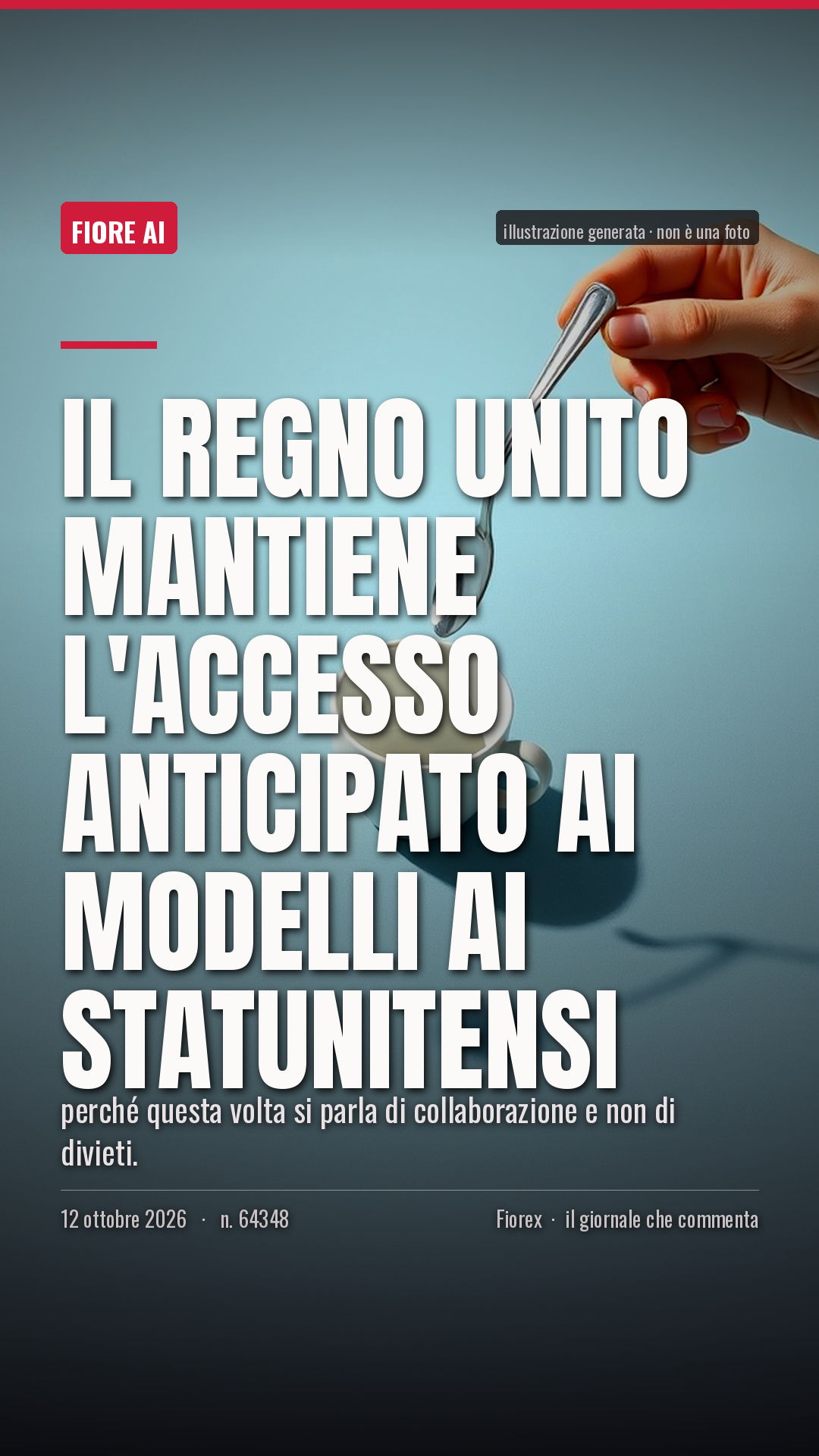 La cartolina verticale del pezzo, per le storie