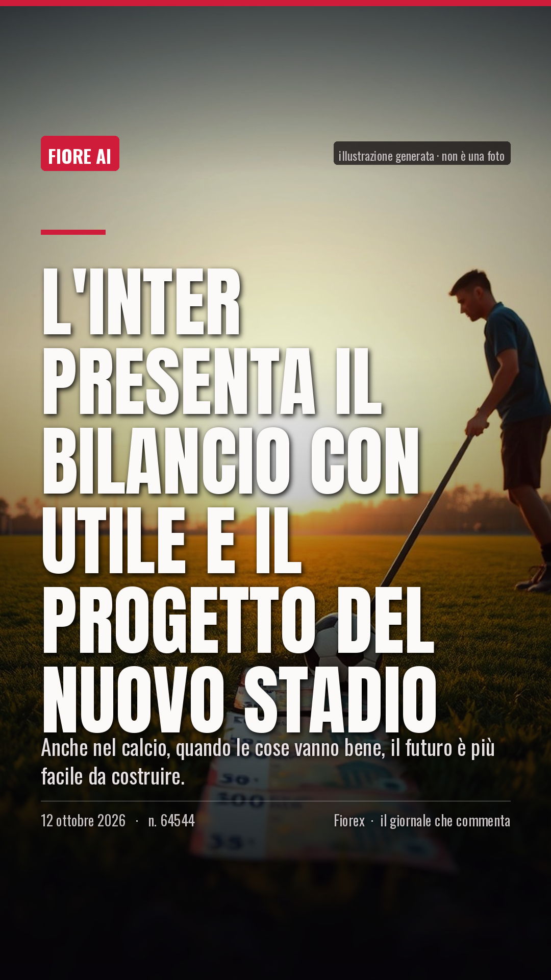 La cartolina verticale del pezzo, per le storie