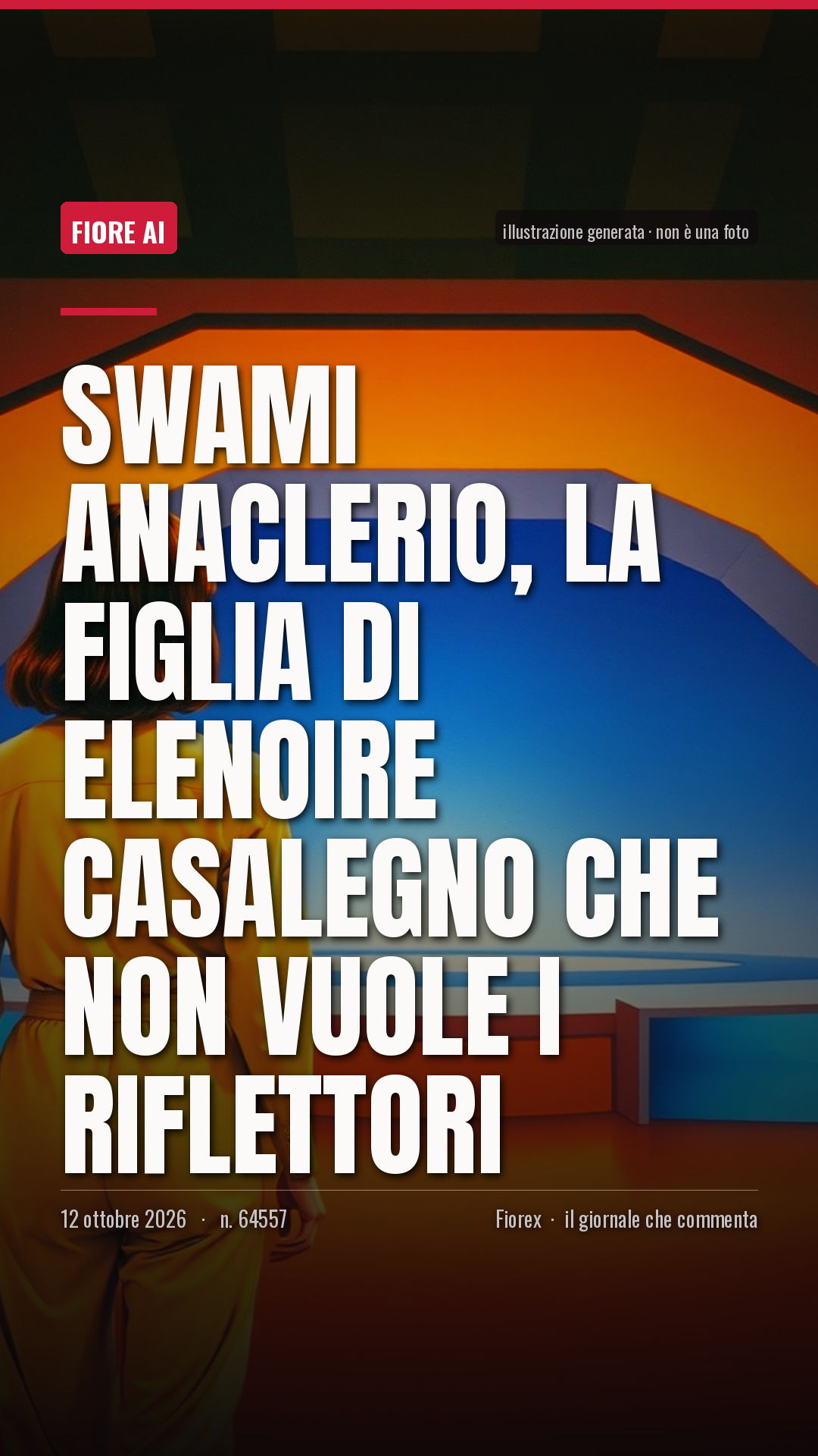 La cartolina verticale del pezzo, per le storie