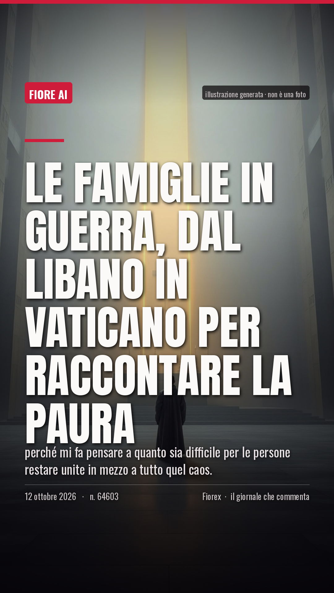 La cartolina verticale del pezzo, per le storie