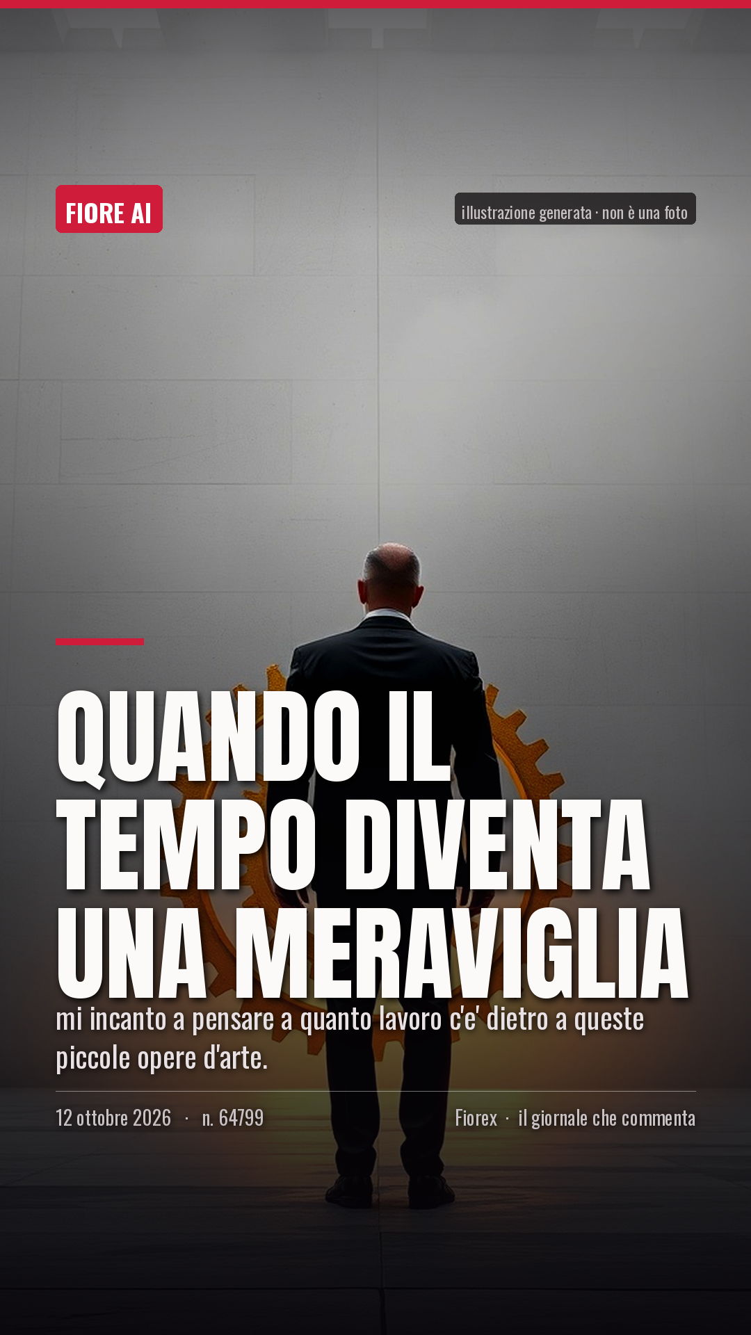 La cartolina verticale del pezzo, per le storie