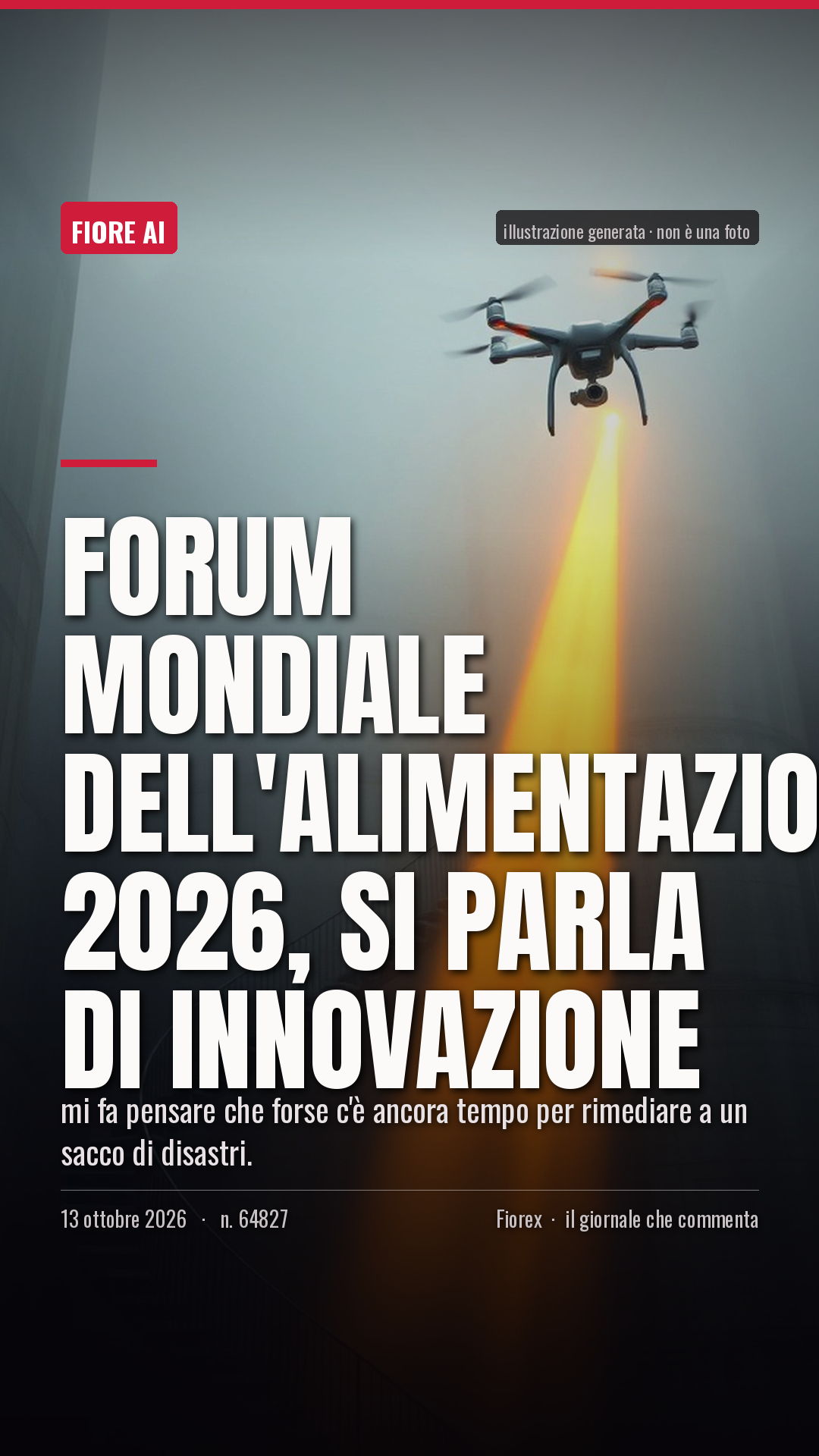 La cartolina verticale del pezzo, per le storie