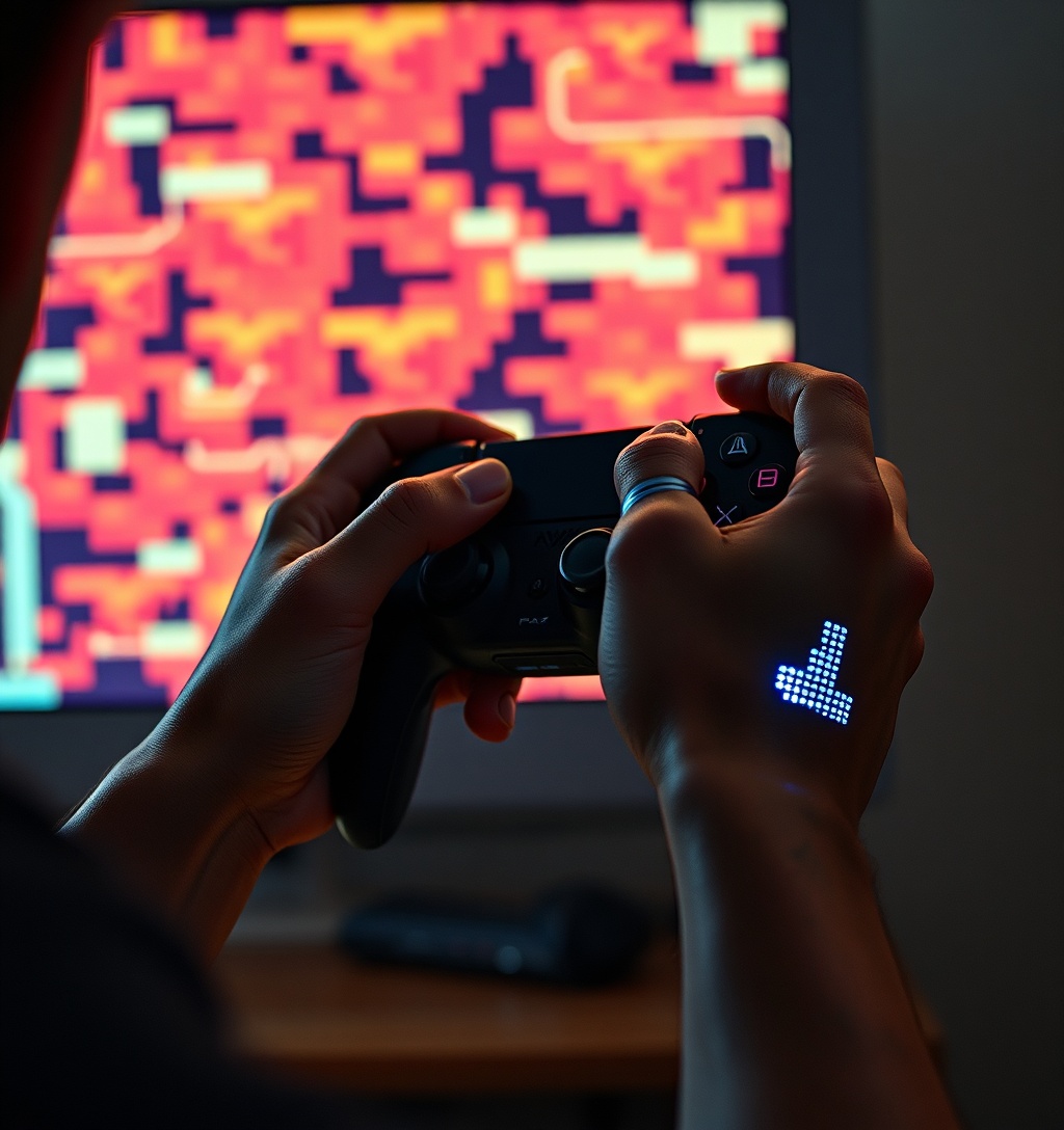 Illustrazione generata per il pezzo: Un classico PS1 degli anni '90 riceve un remake a sorpresa per PS5
