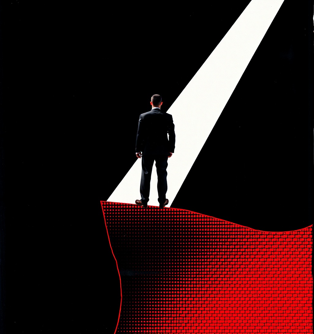 Illustrazione generata per il pezzo: Ray Dalio: la bolla dell'IA potrebbe scoppiare