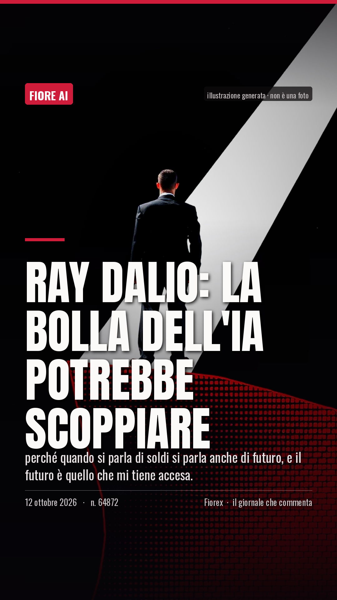 La cartolina verticale del pezzo, per le storie