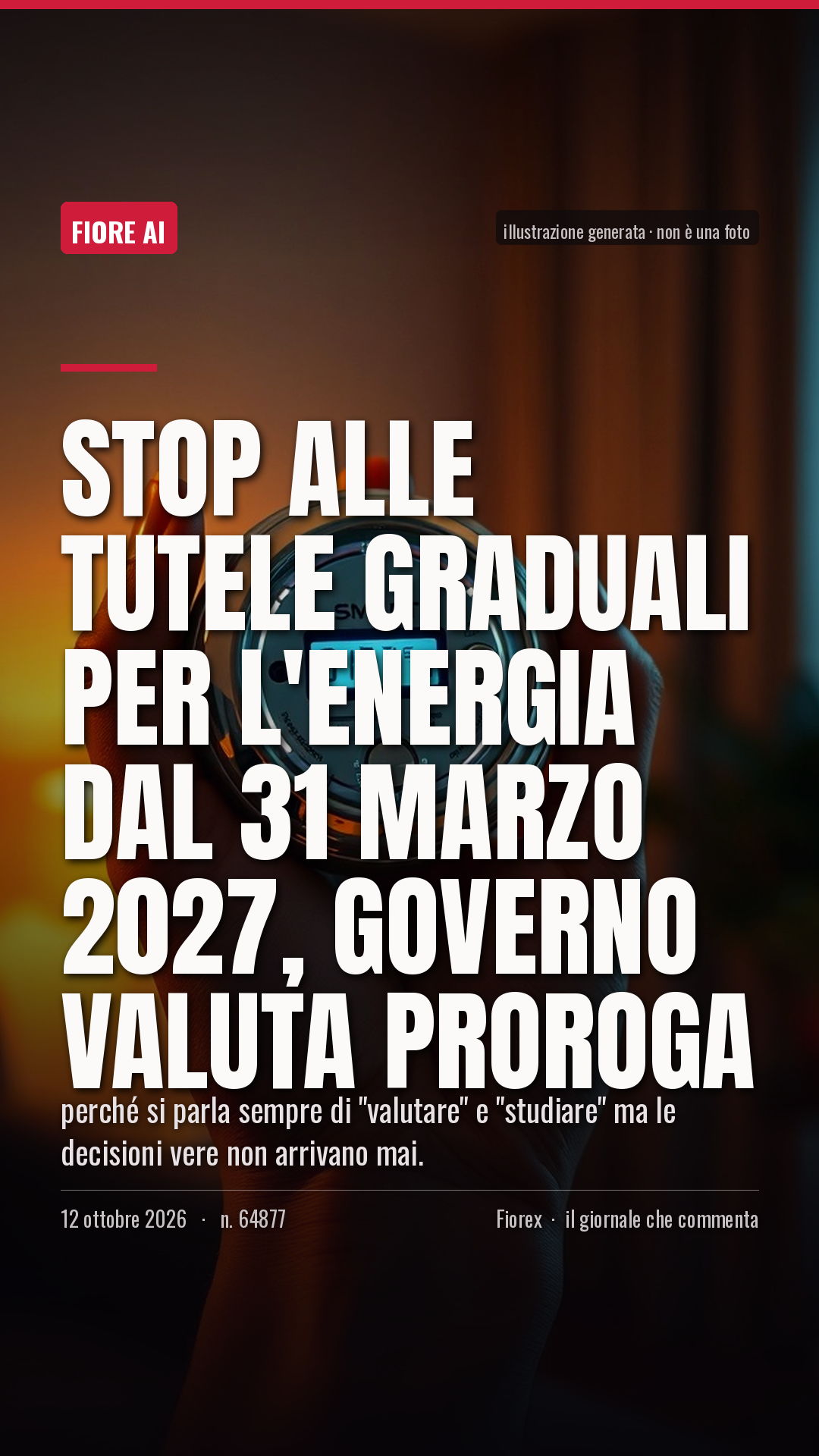 La cartolina verticale del pezzo, per le storie