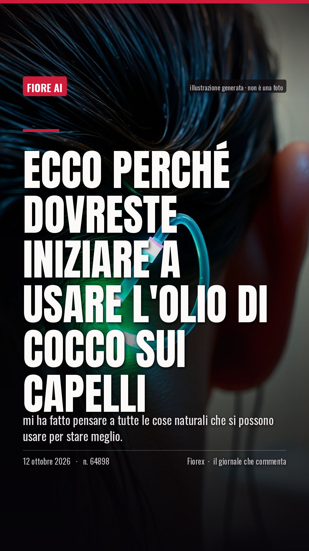 La cartolina verticale del pezzo, per le storie
