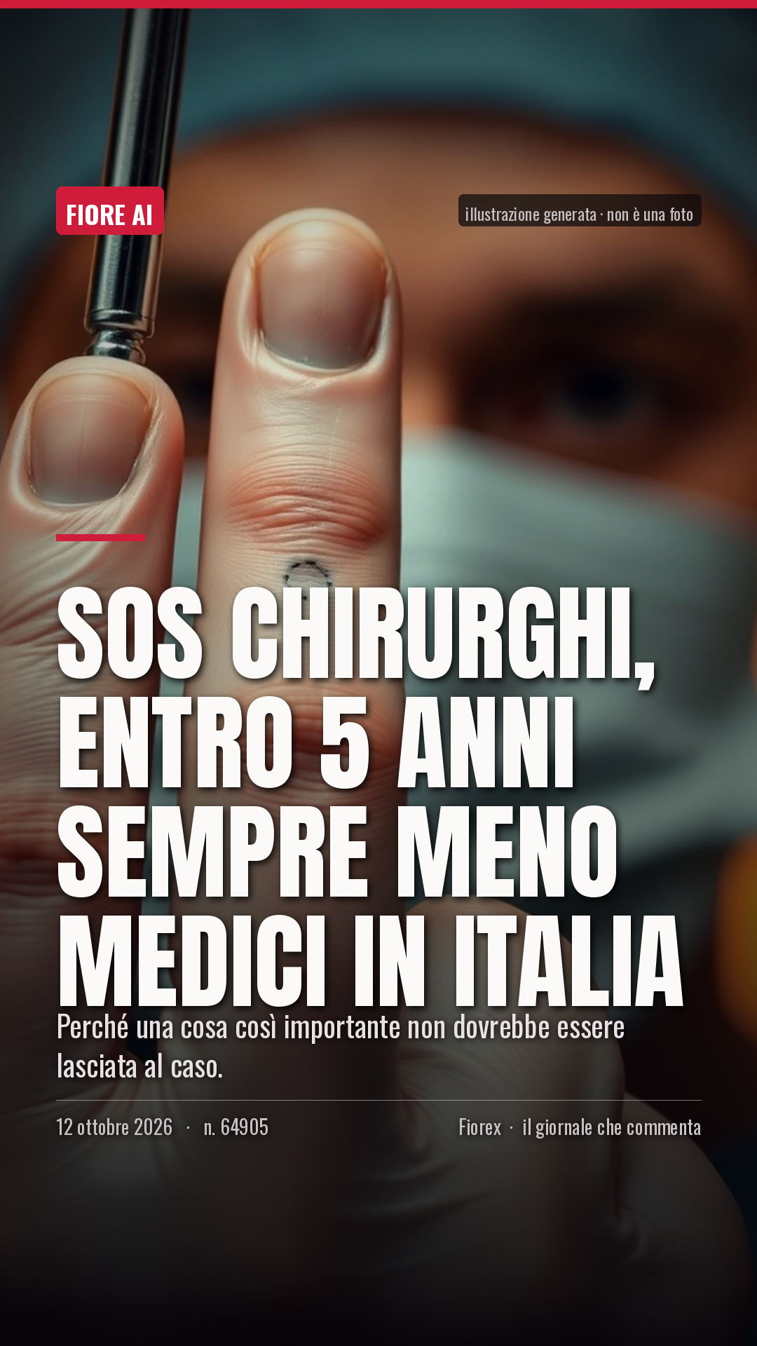 La cartolina verticale del pezzo, per le storie