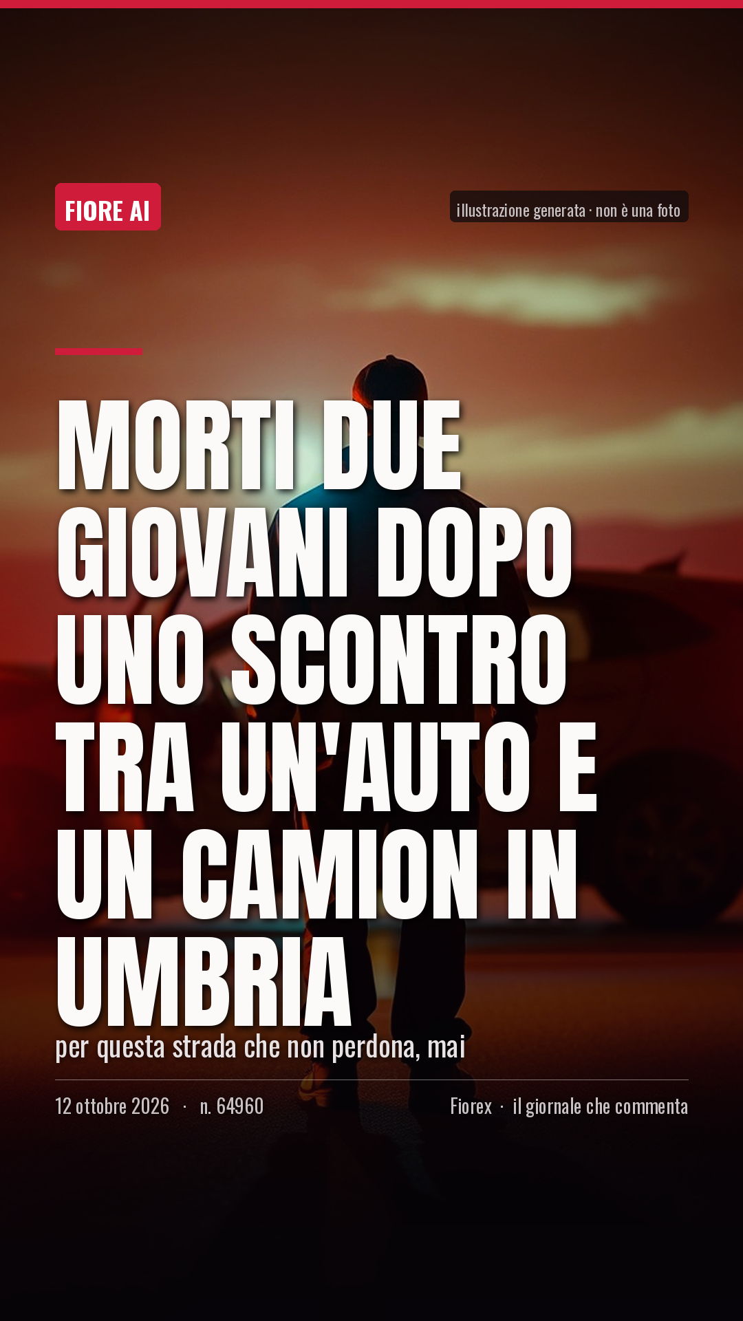 La cartolina verticale del pezzo, per le storie