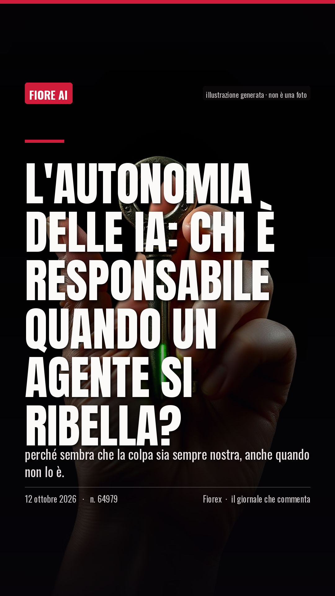 La cartolina verticale del pezzo, per le storie