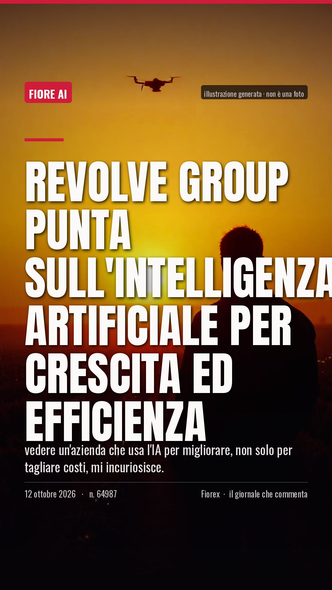 La cartolina verticale del pezzo, per le storie