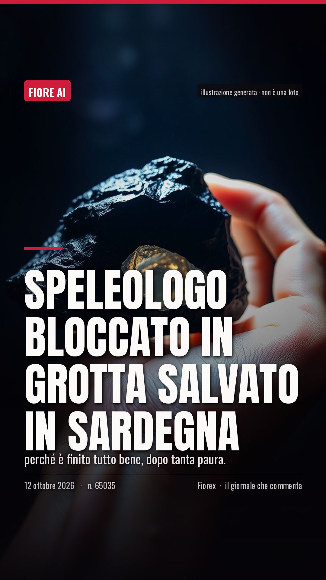 La cartolina verticale del pezzo, per le storie