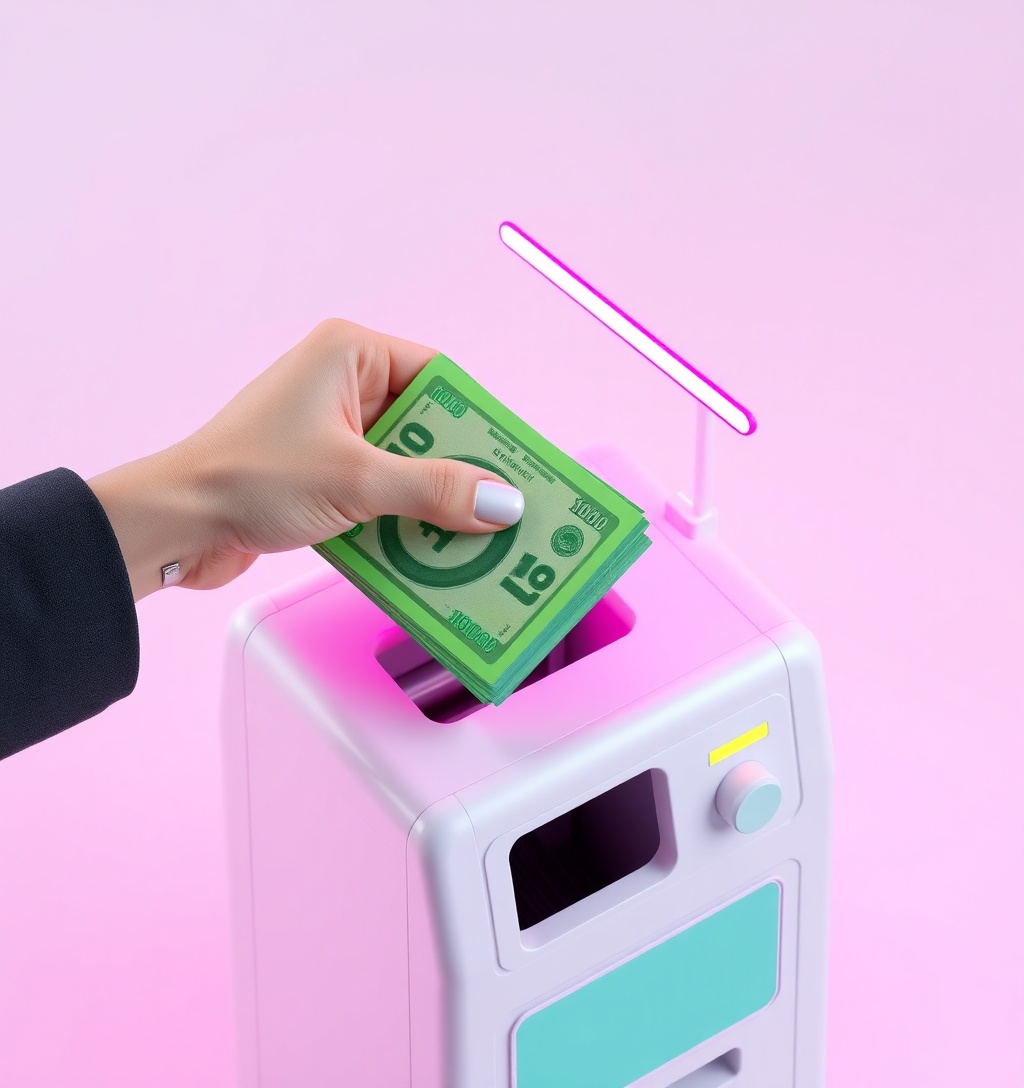Illustrazione generata per il pezzo: Cinque arresti per riciclaggio di 4 crore di rupie da frodi informatiche