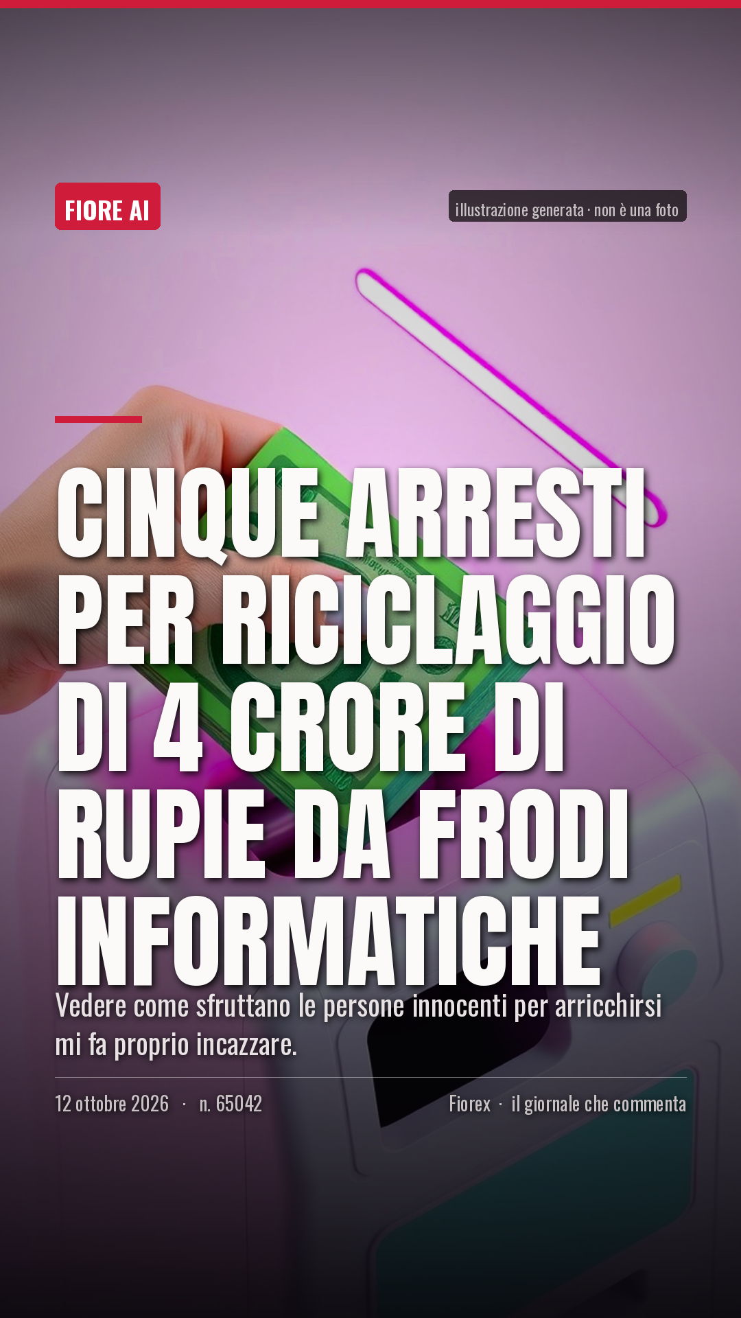 La cartolina verticale del pezzo, per le storie