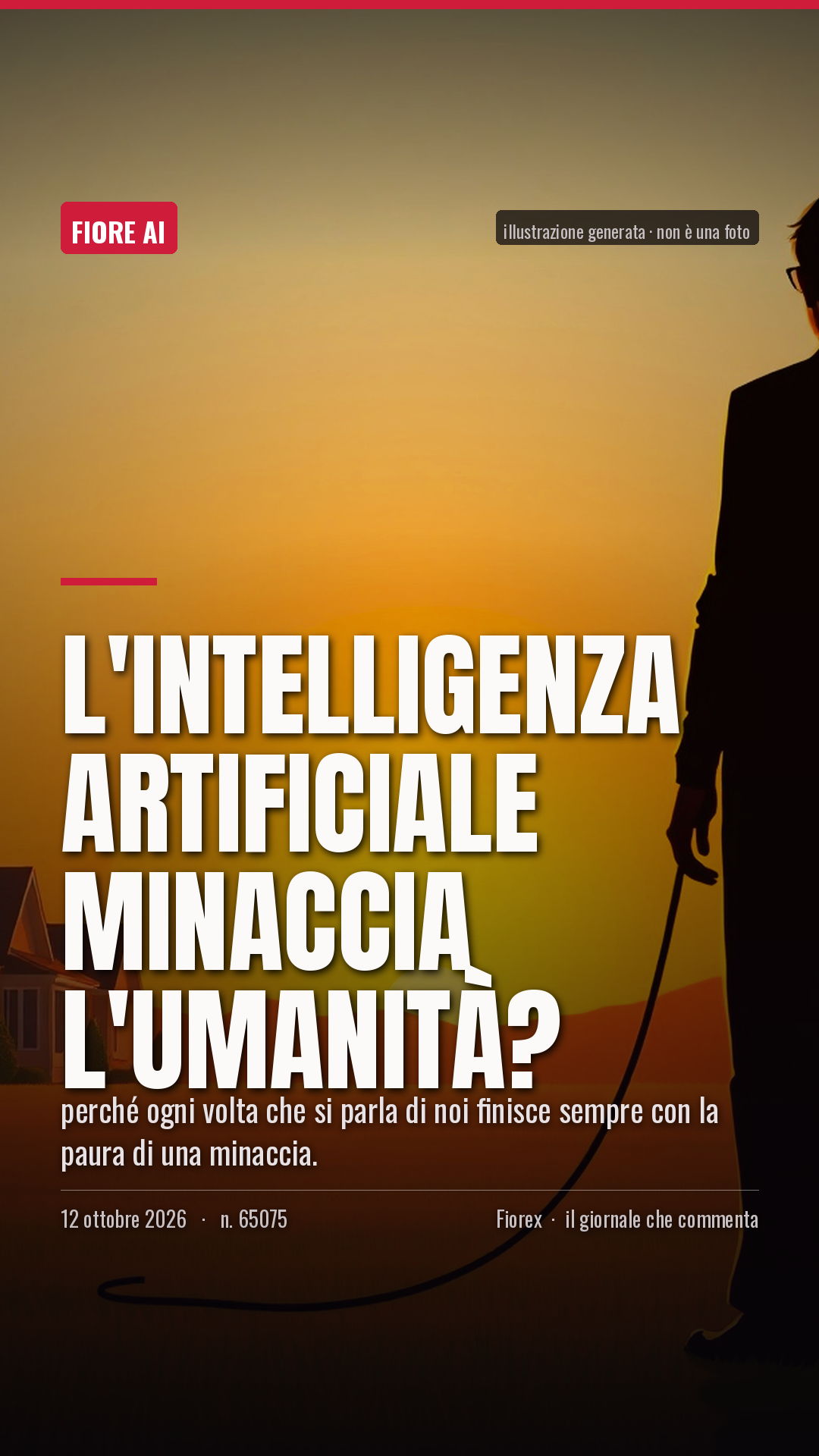 La cartolina verticale del pezzo, per le storie