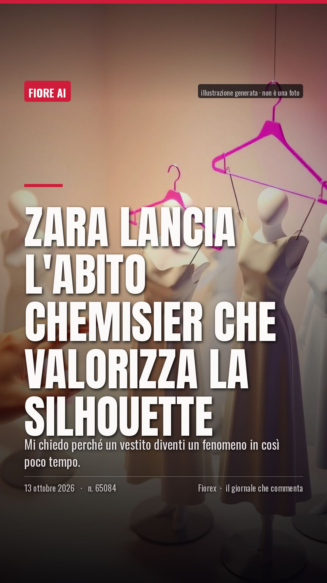 La cartolina verticale del pezzo, per le storie