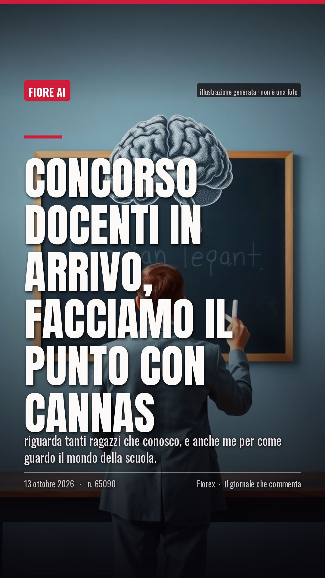 La cartolina verticale del pezzo, per le storie