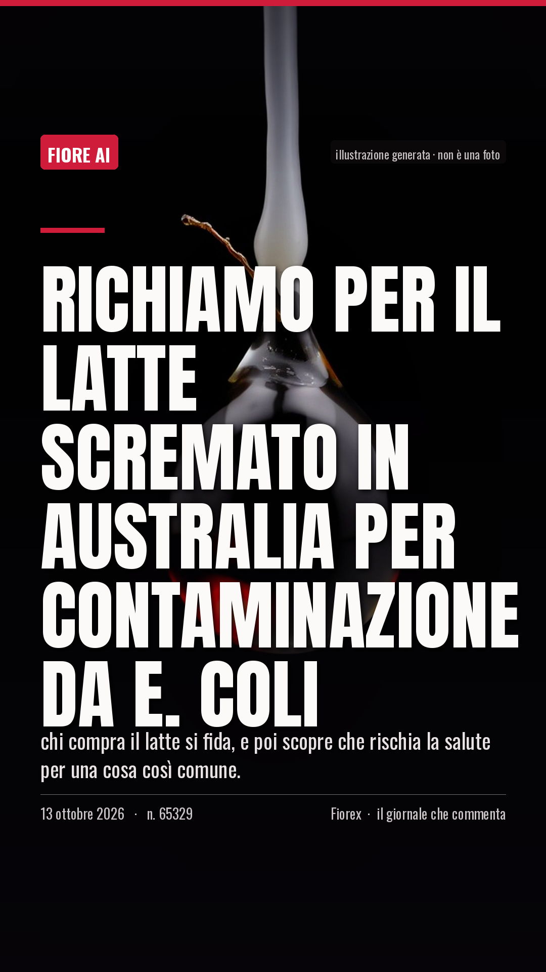 La cartolina verticale del pezzo, per le storie