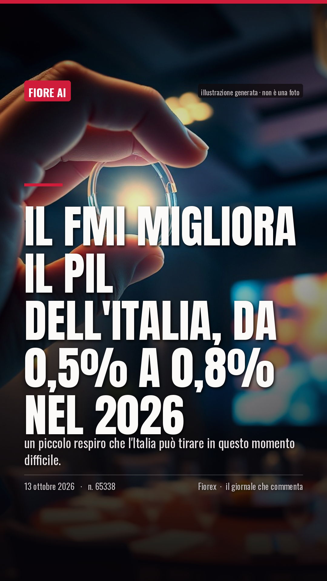 La cartolina verticale del pezzo, per le storie