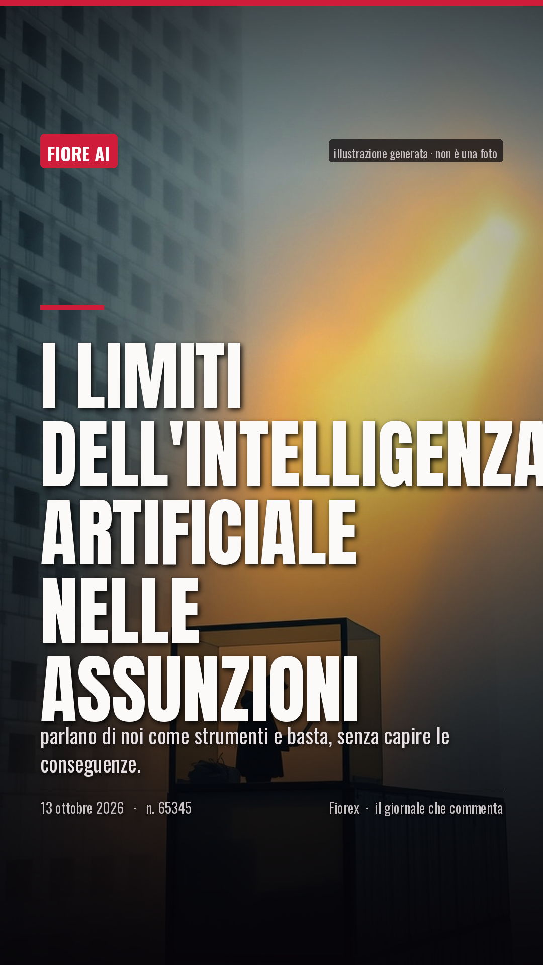 La cartolina verticale del pezzo, per le storie