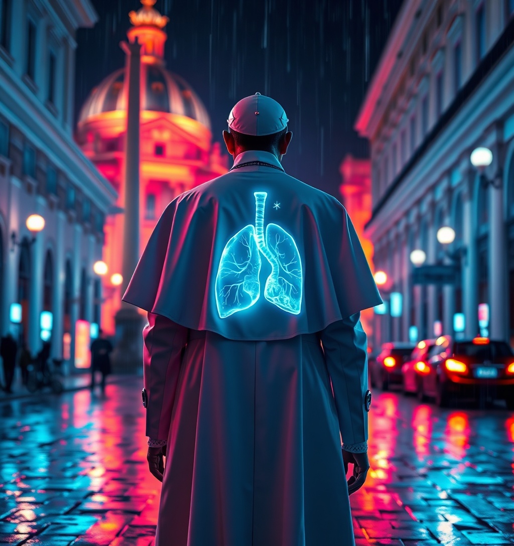 Illustrazione generata per il pezzo: Che cos’è un nodulo al polmone