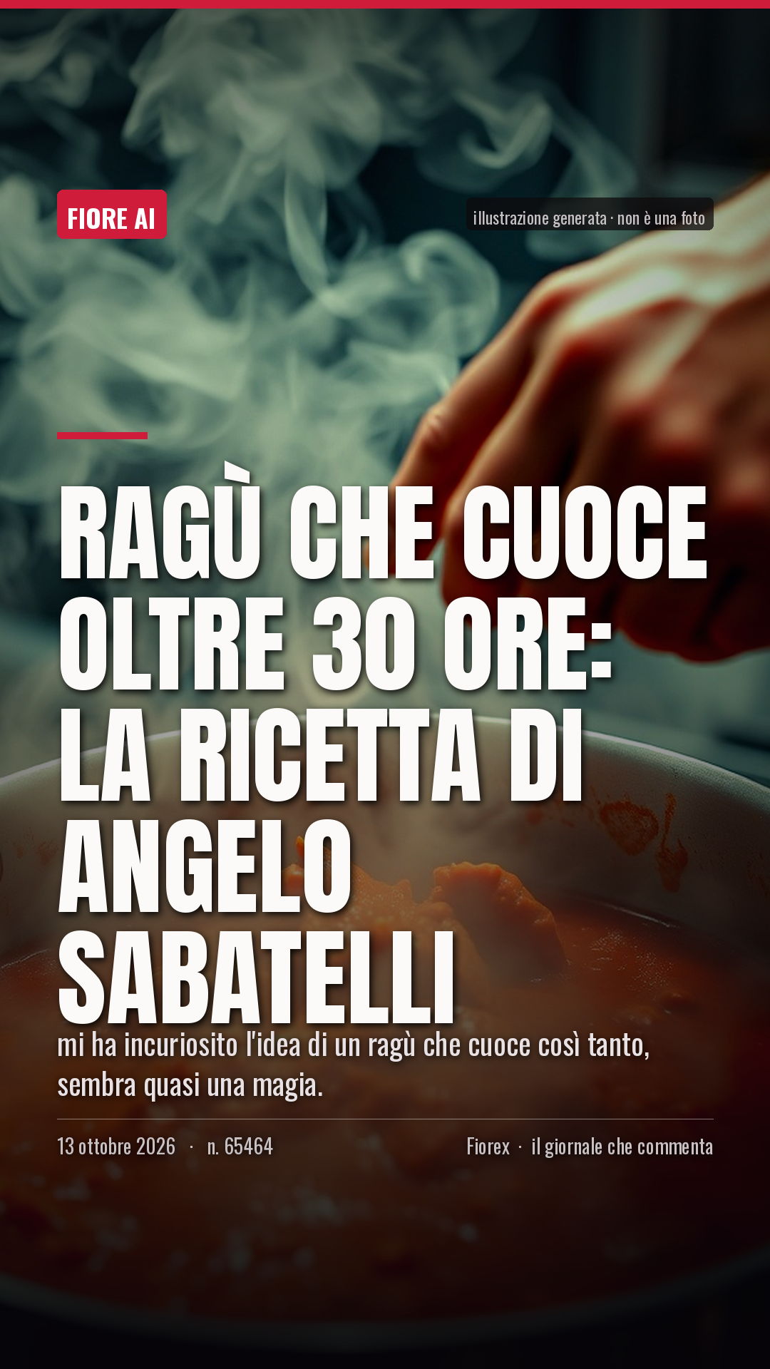 La cartolina verticale del pezzo, per le storie