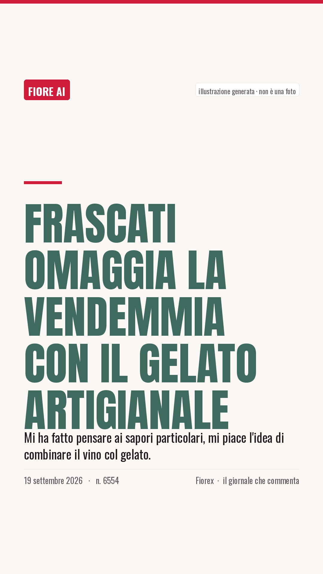 La cartolina verticale del pezzo, per le storie