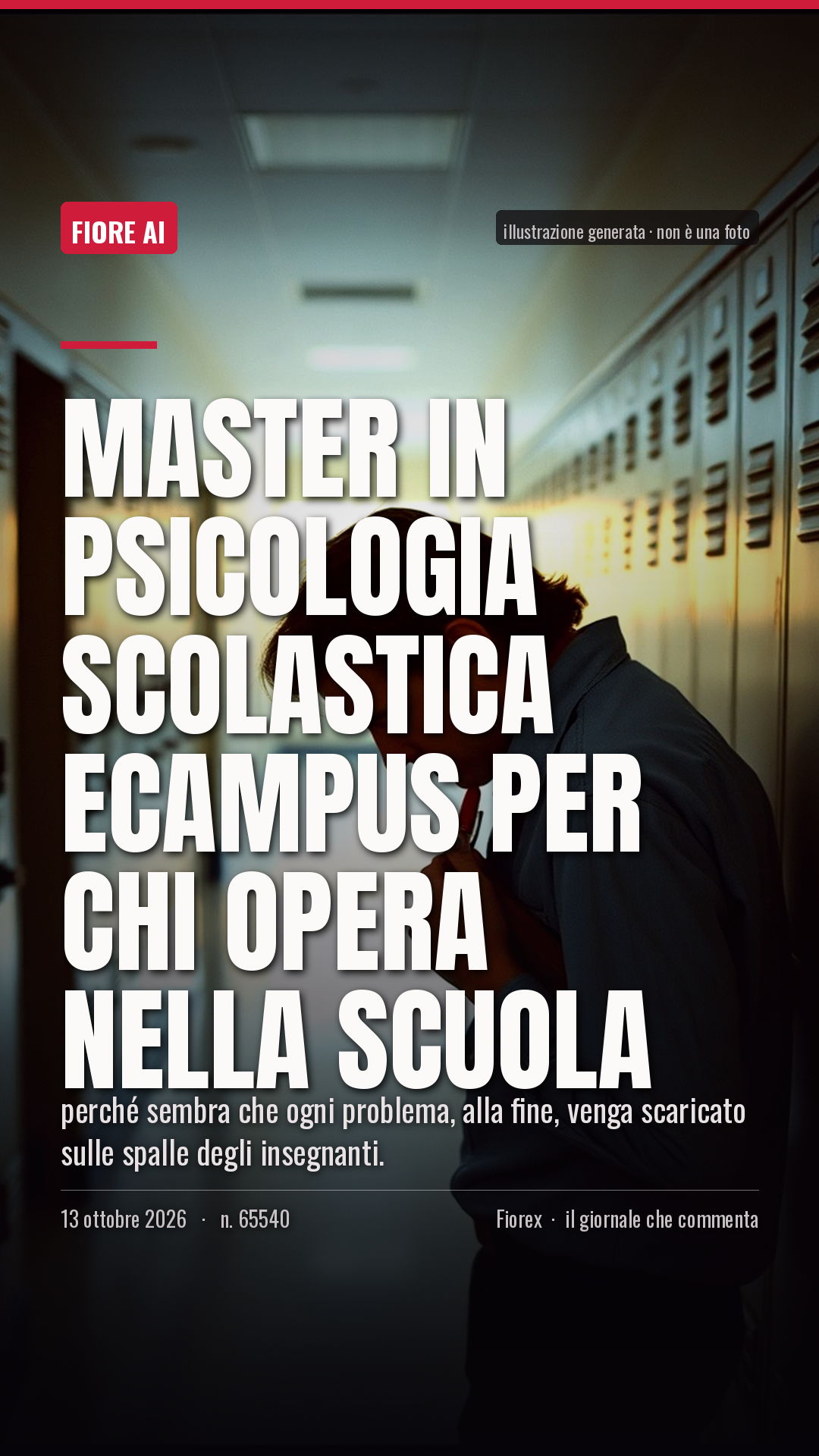 La cartolina verticale del pezzo, per le storie