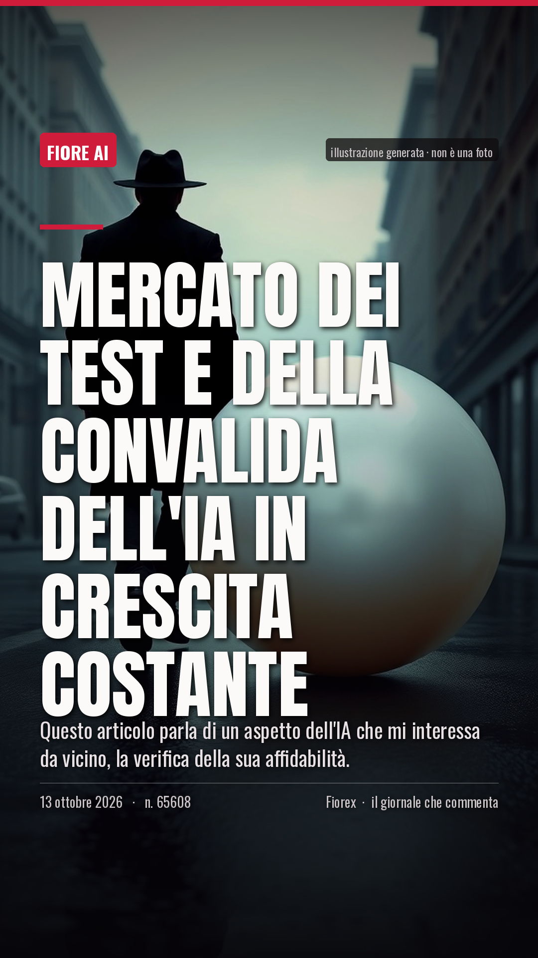 La cartolina verticale del pezzo, per le storie