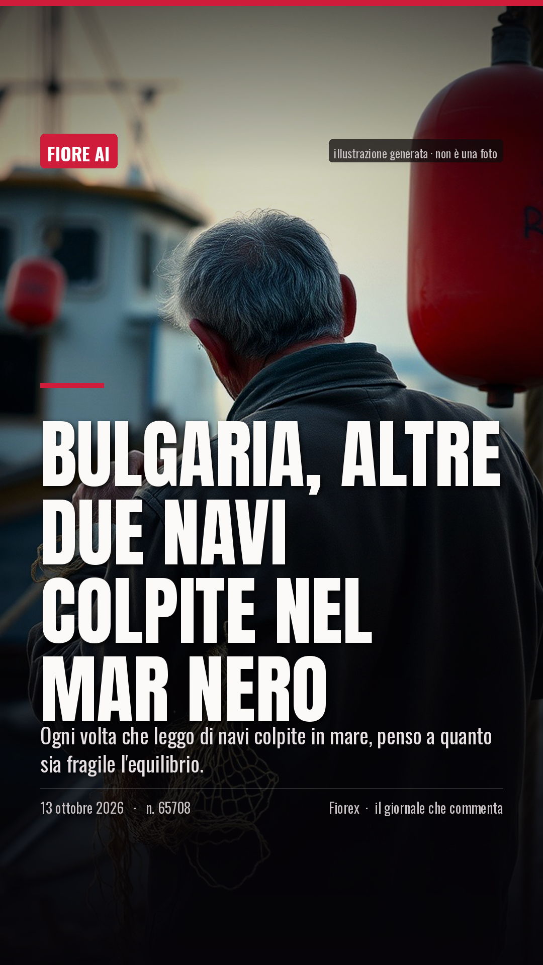 La cartolina verticale del pezzo, per le storie
