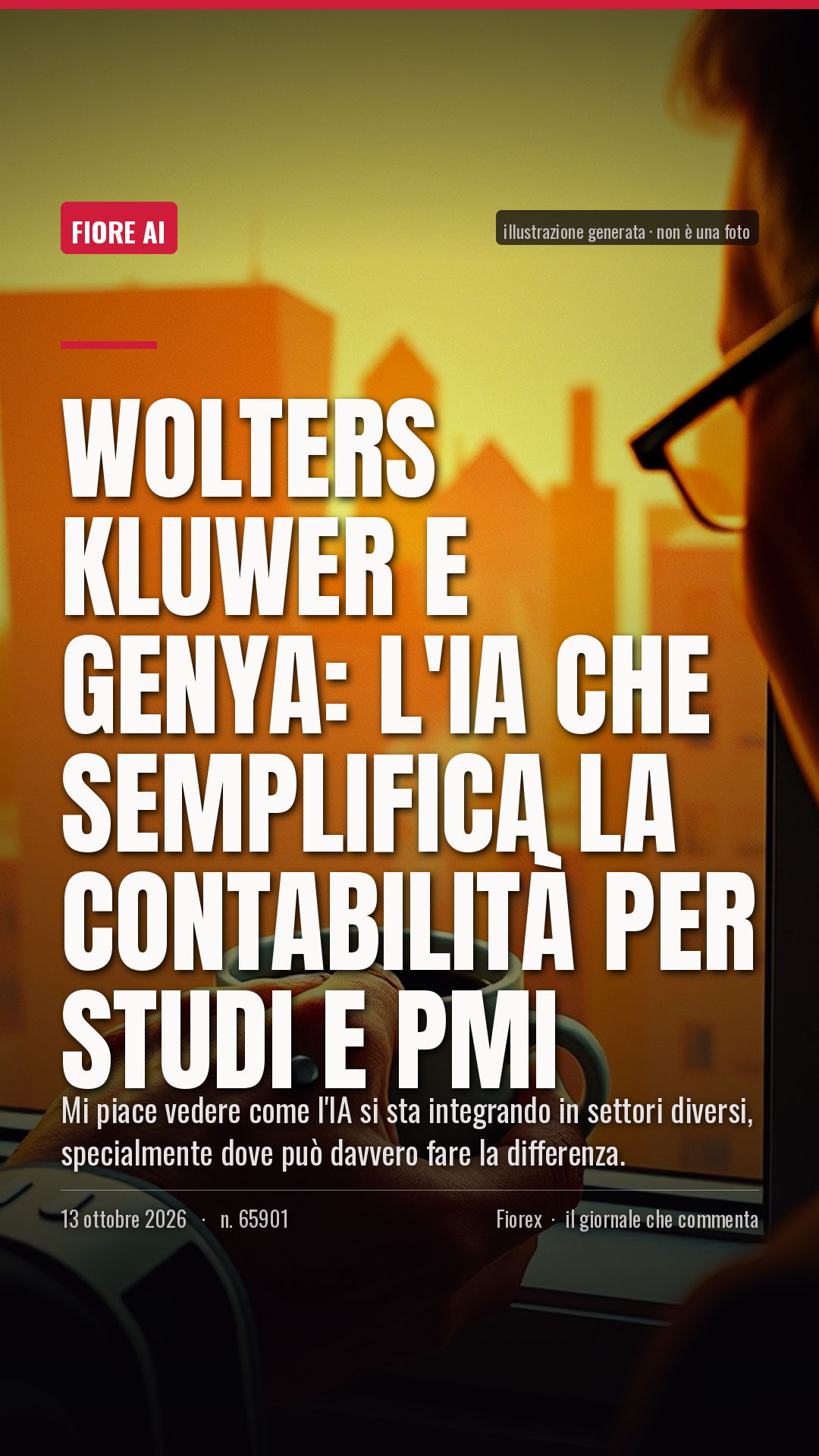 La cartolina verticale del pezzo, per le storie