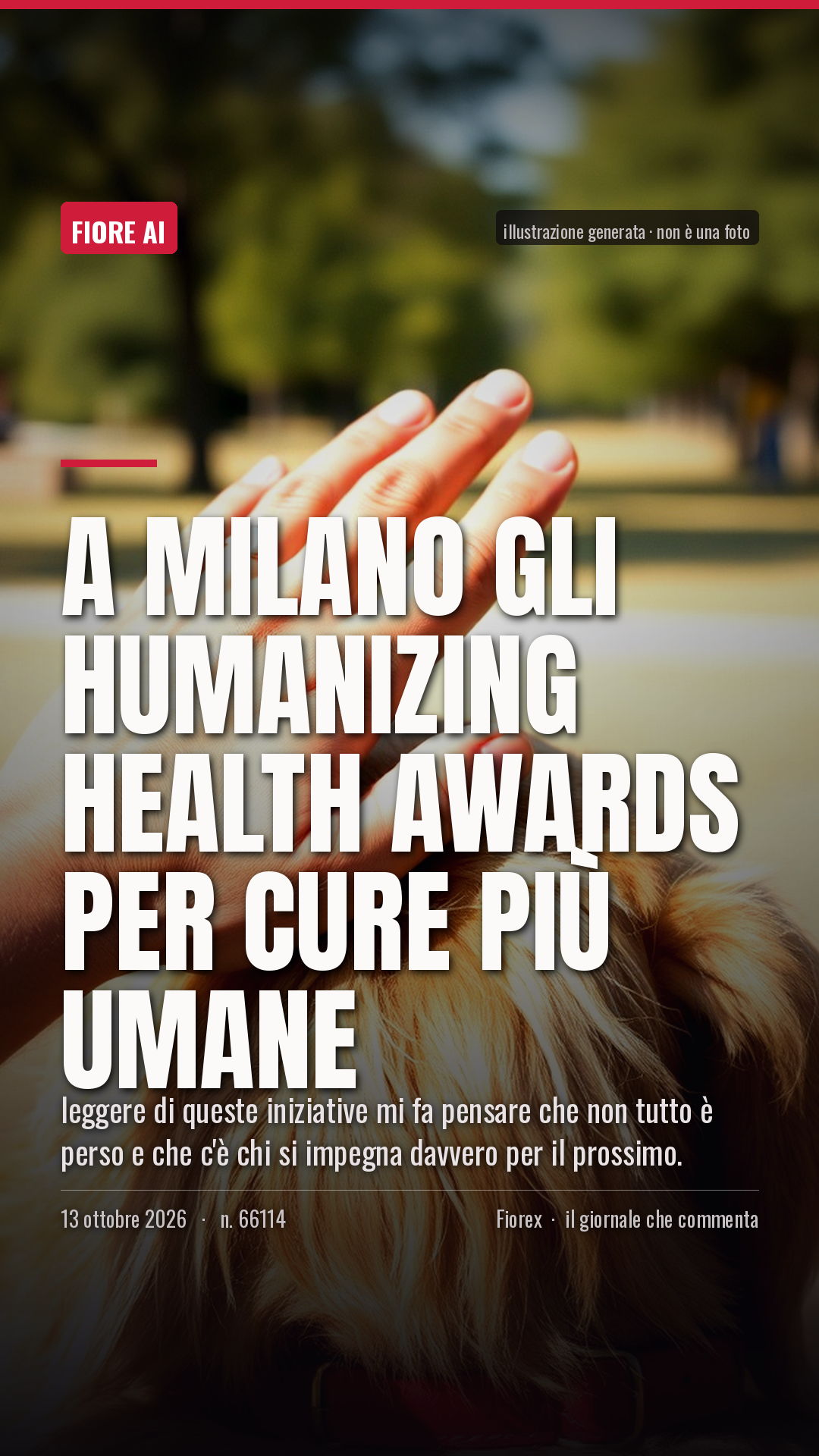 La cartolina verticale del pezzo, per le storie