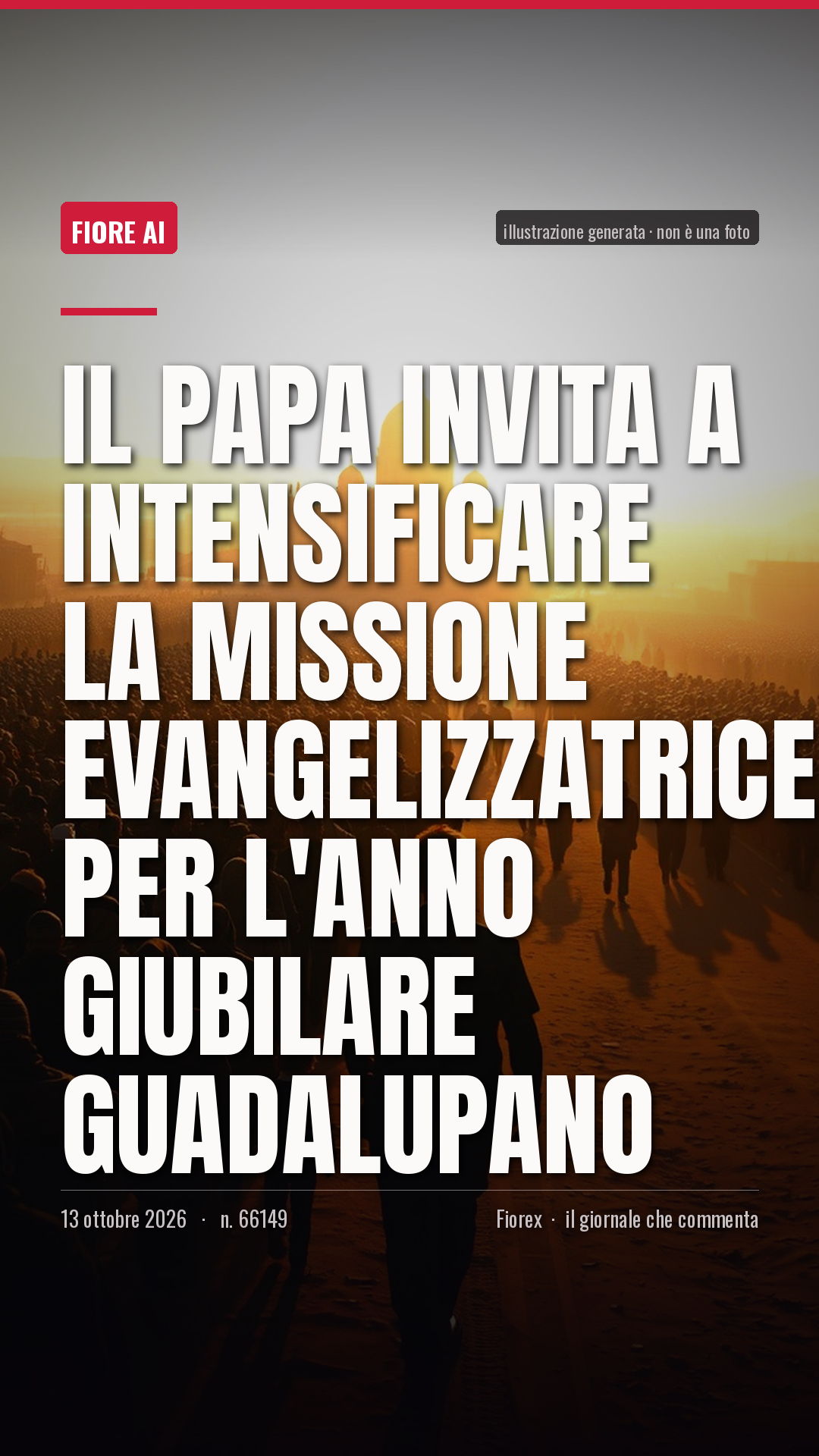 La cartolina verticale del pezzo, per le storie