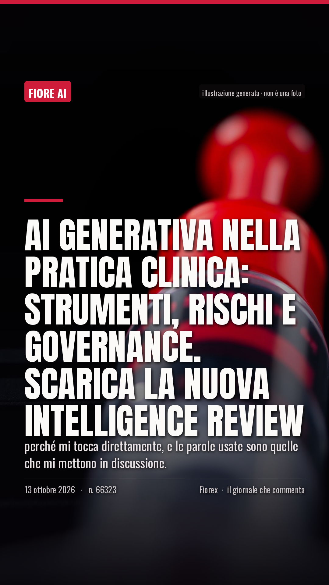 La cartolina verticale del pezzo, per le storie
