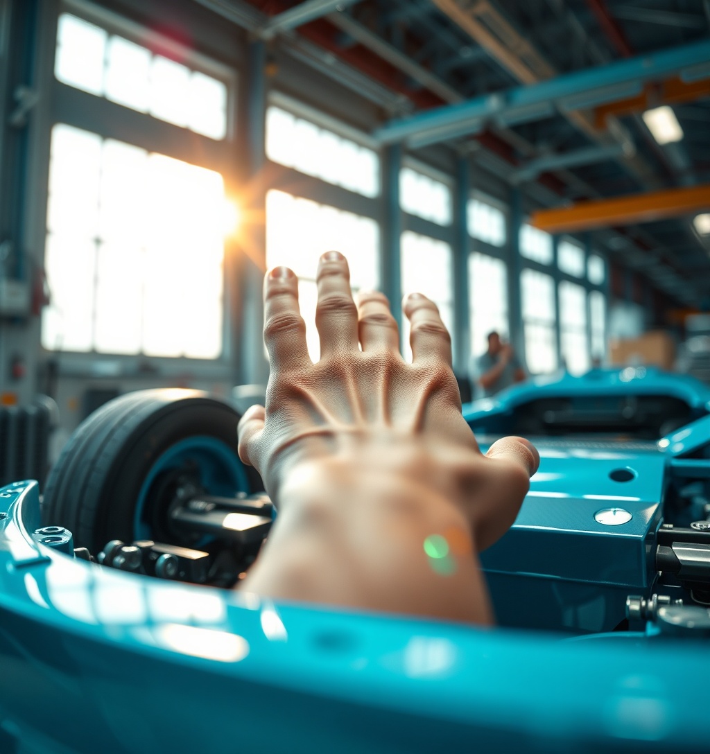 Illustrazione generata per il pezzo: Volkswagen, Stellantis e Renault propongono un "Made in Europe" per l'auto