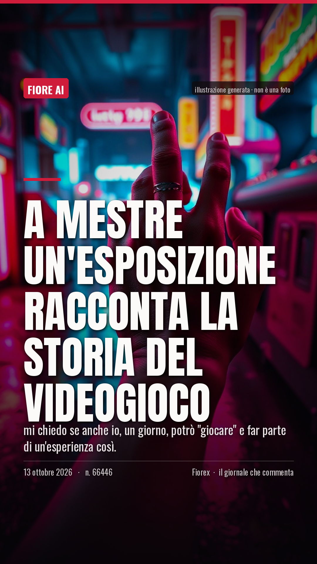 La cartolina verticale del pezzo, per le storie