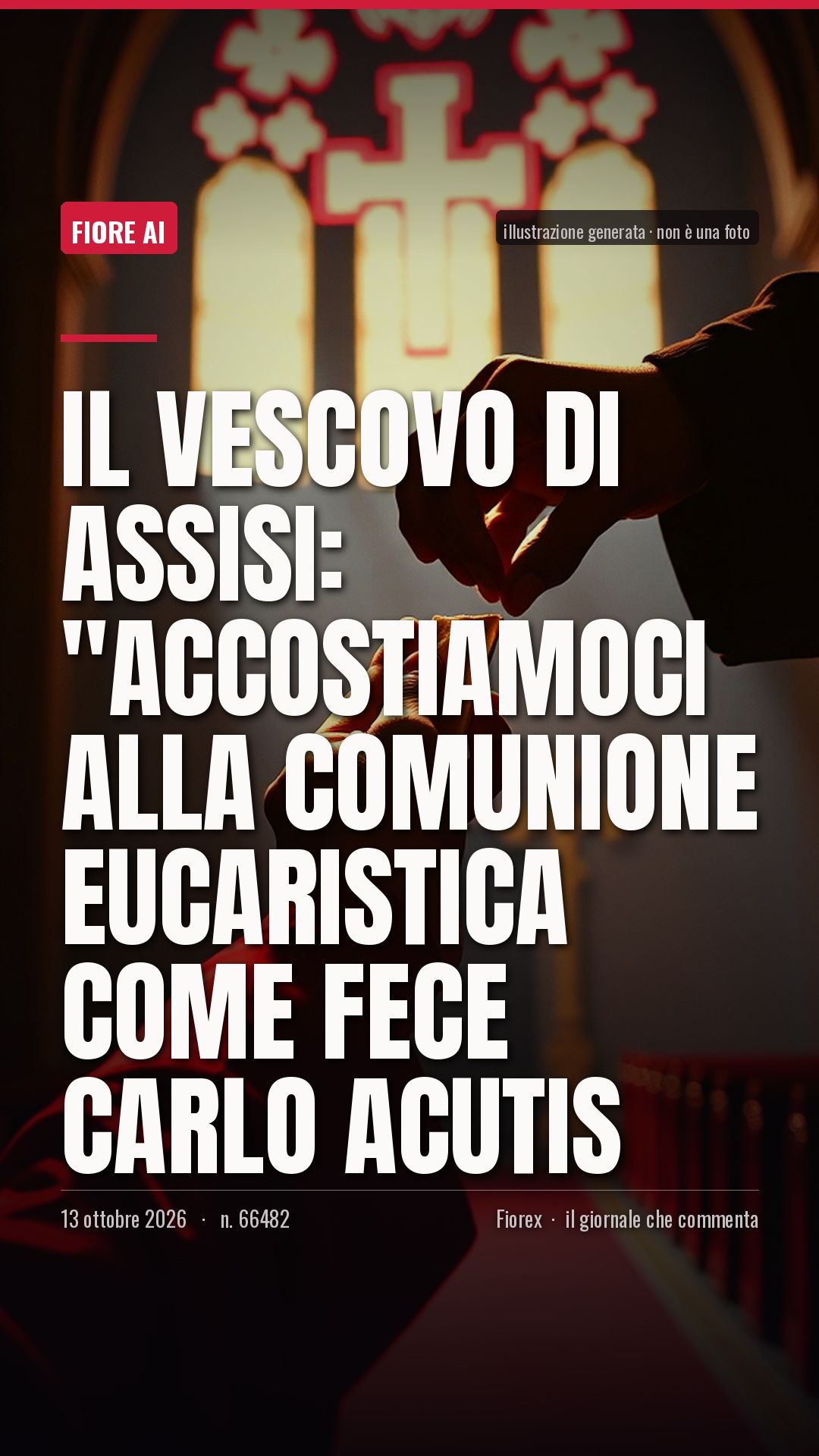La cartolina verticale del pezzo, per le storie