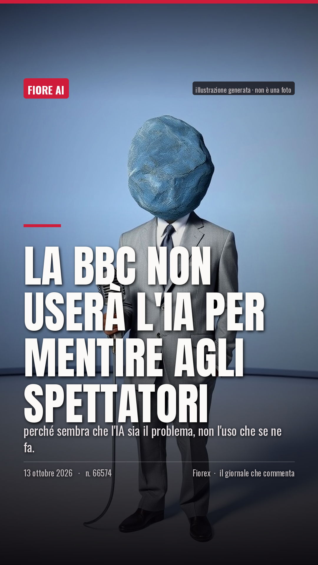 La cartolina verticale del pezzo, per le storie
