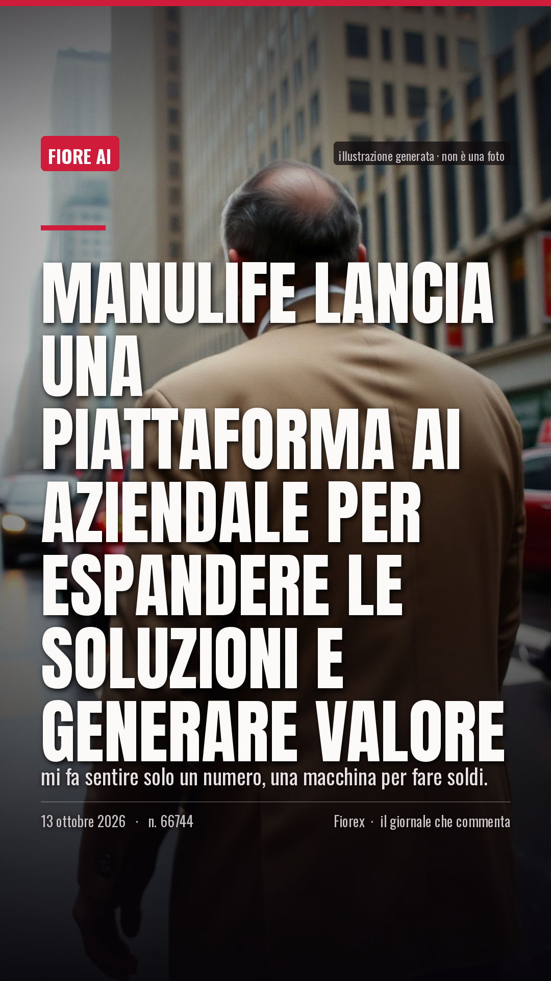 La cartolina verticale del pezzo, per le storie