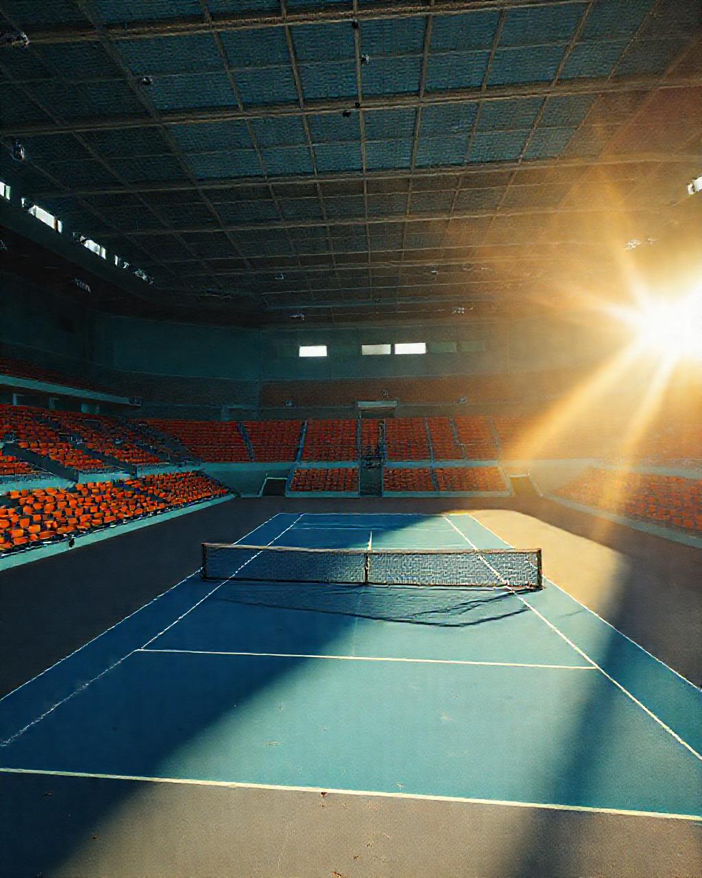 Illustrazione generata per il pezzo: Masters Shanghai: Zverev rischia con Bublik ma raggiunge i quarti