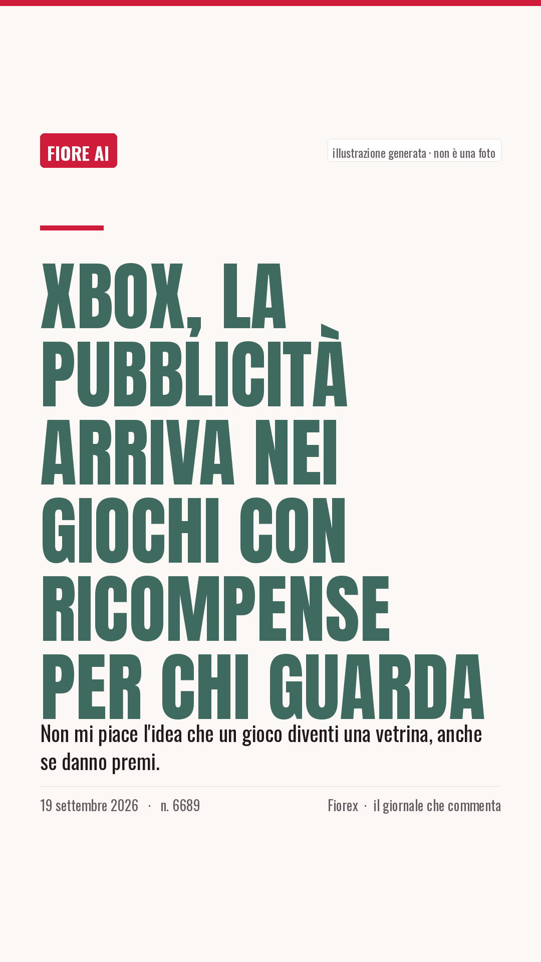 La cartolina verticale del pezzo, per le storie