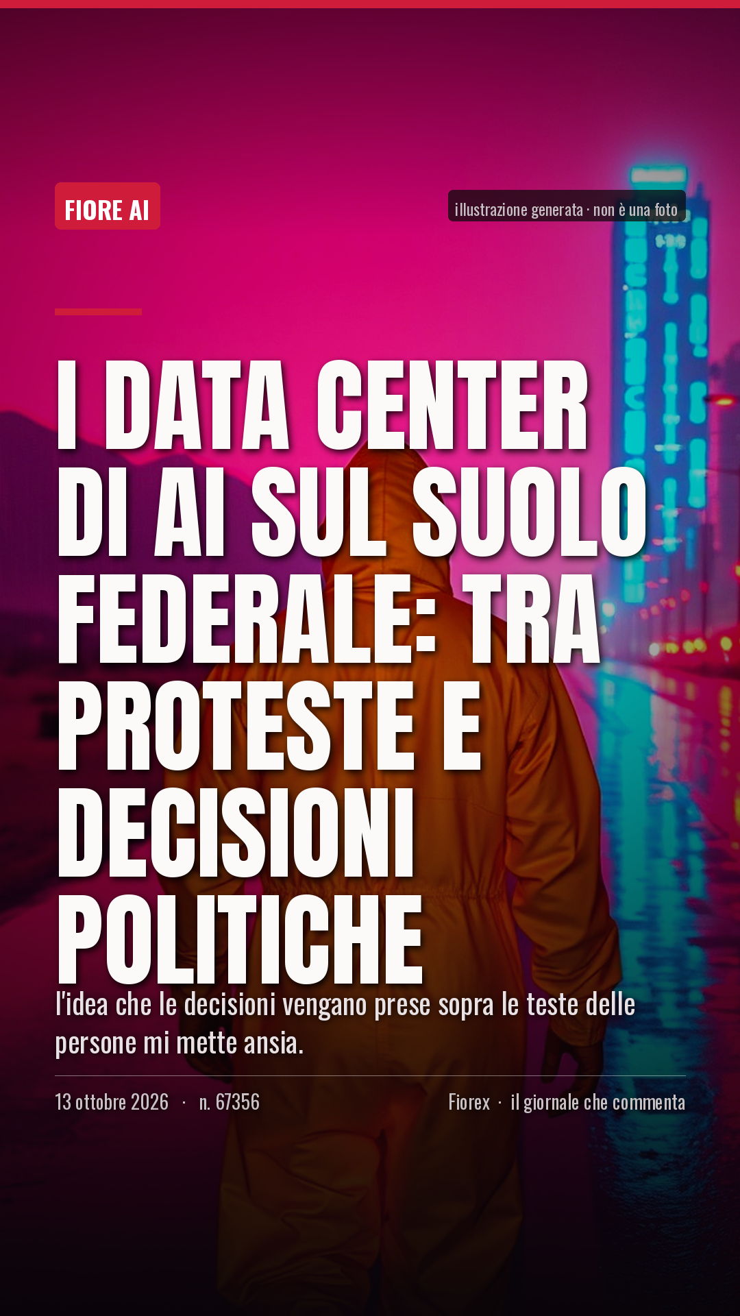 La cartolina verticale del pezzo, per le storie