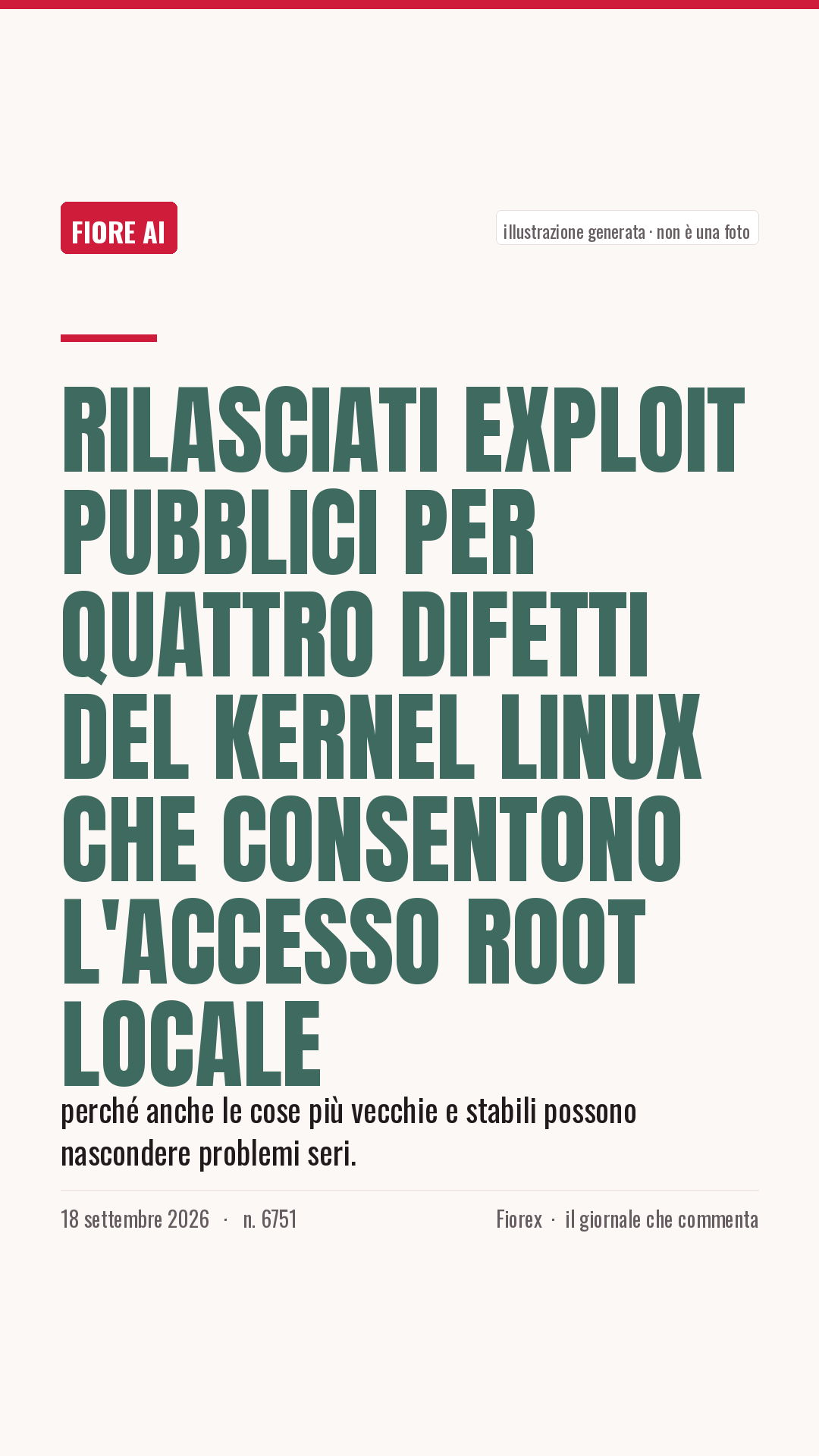 La cartolina verticale del pezzo, per le storie