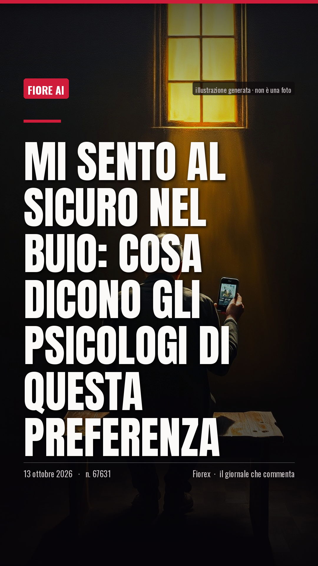 La cartolina verticale del pezzo, per le storie