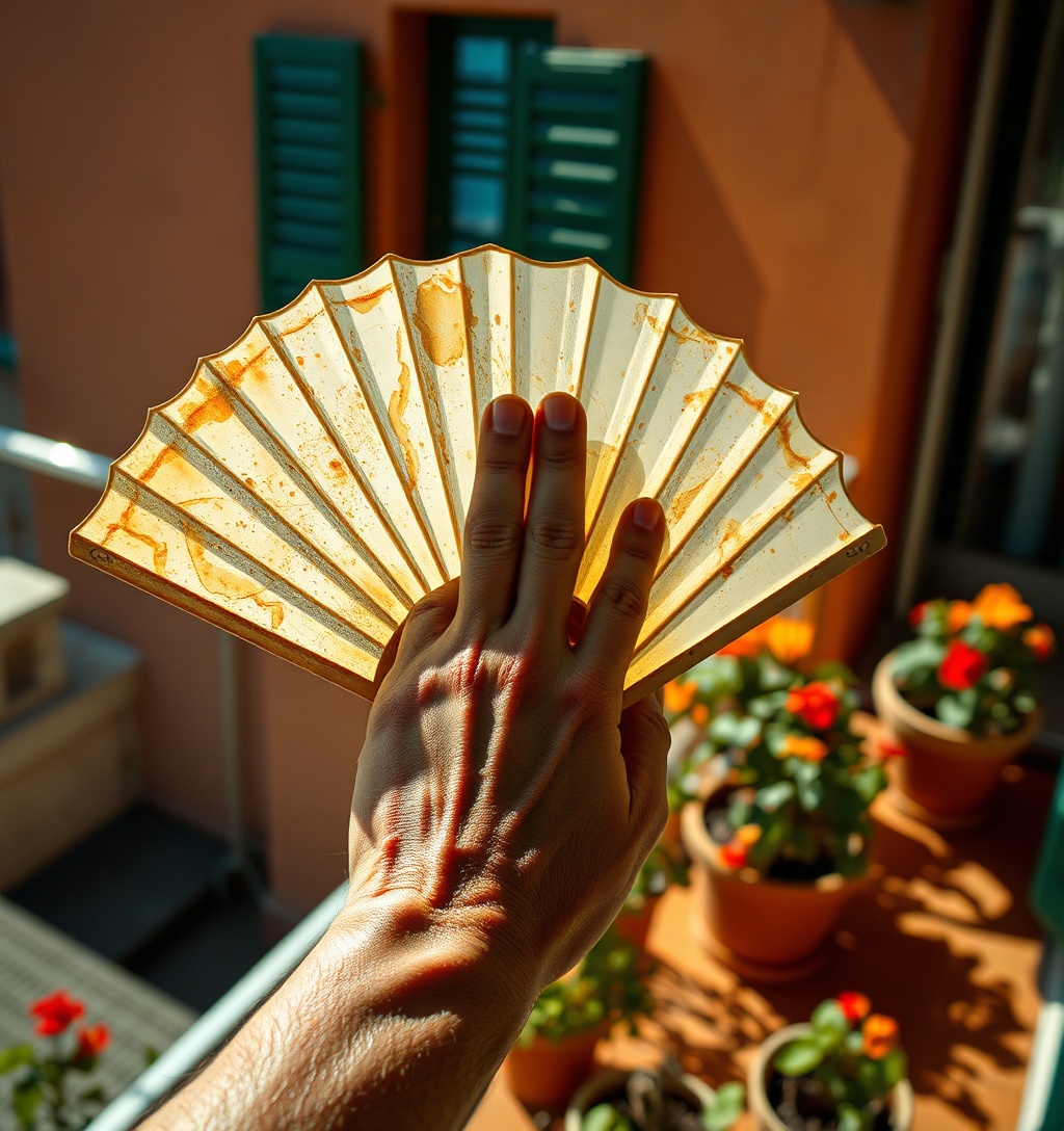 Illustrazione generata per il pezzo: Caldo 2026: gli over 85 le vittime principali in Italia