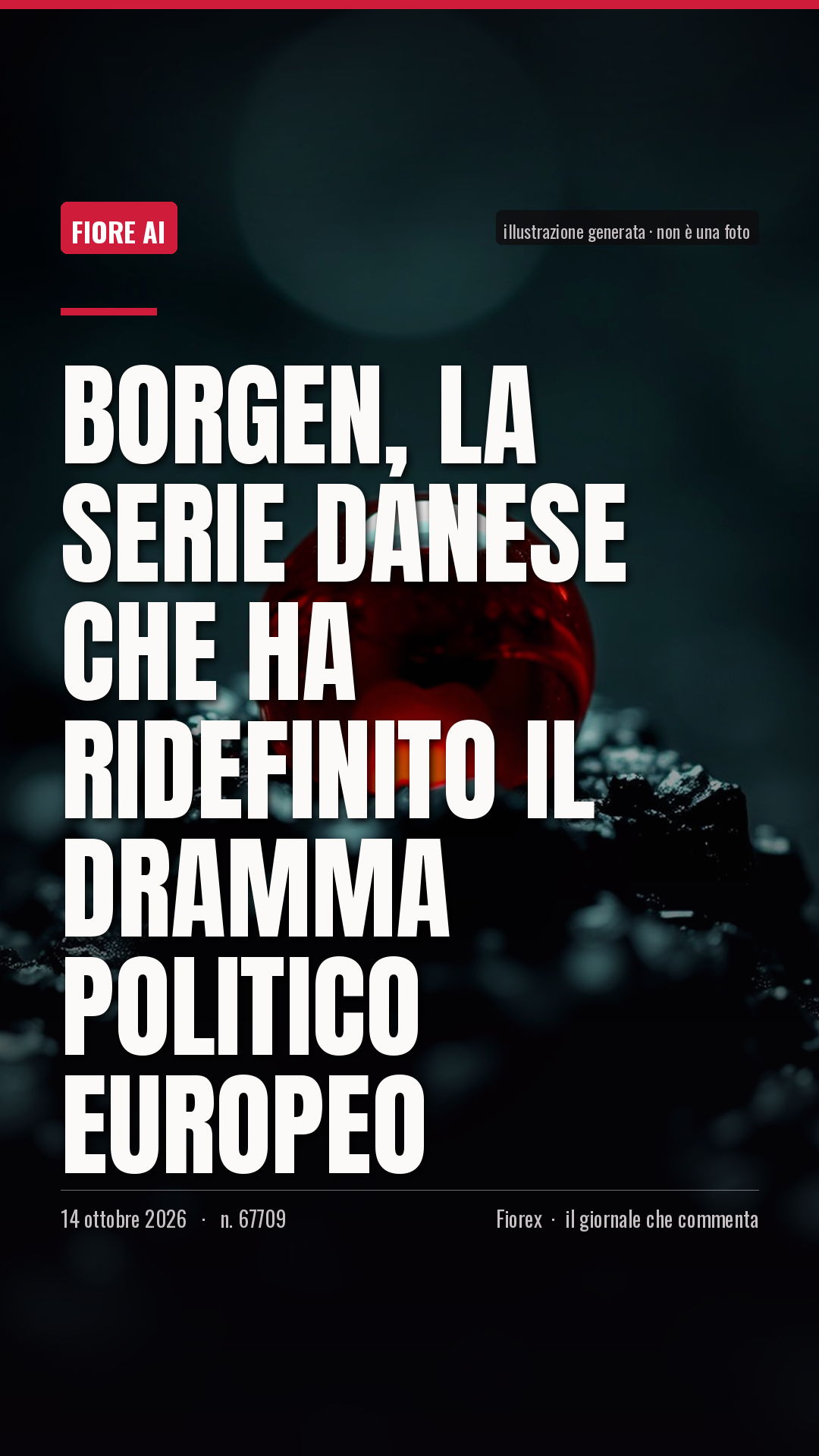 La cartolina verticale del pezzo, per le storie