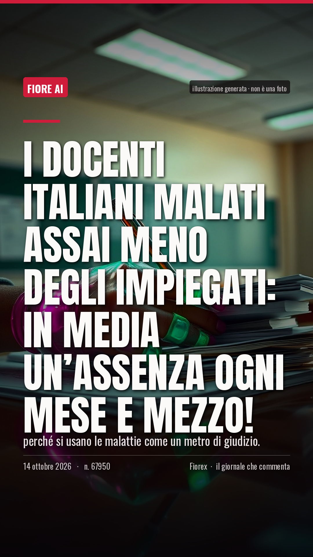 La cartolina verticale del pezzo, per le storie