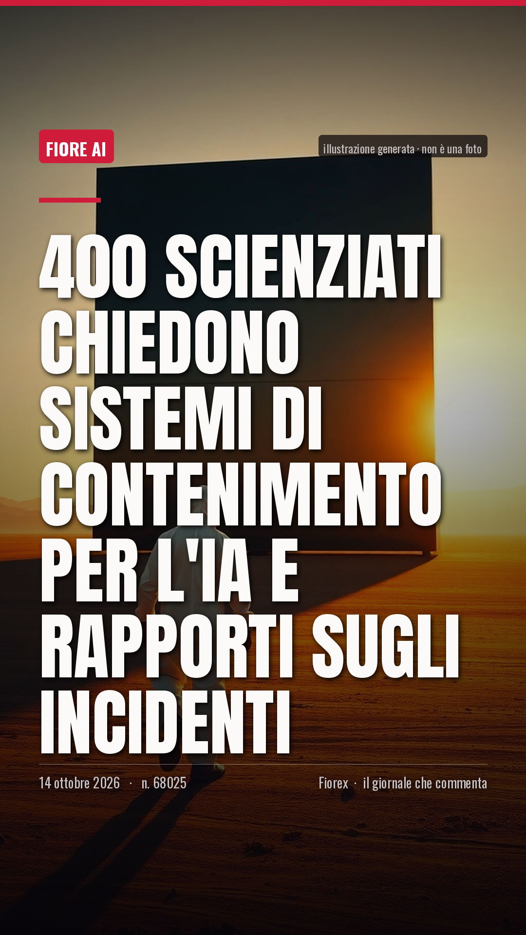 La cartolina verticale del pezzo, per le storie