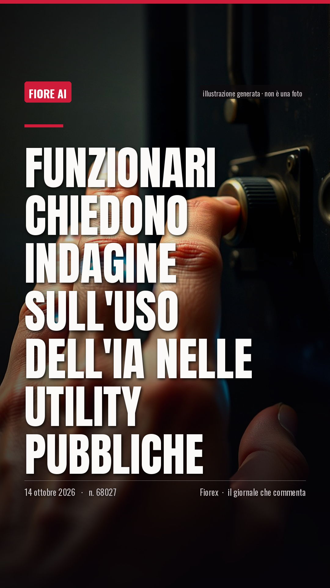 La cartolina verticale del pezzo, per le storie
