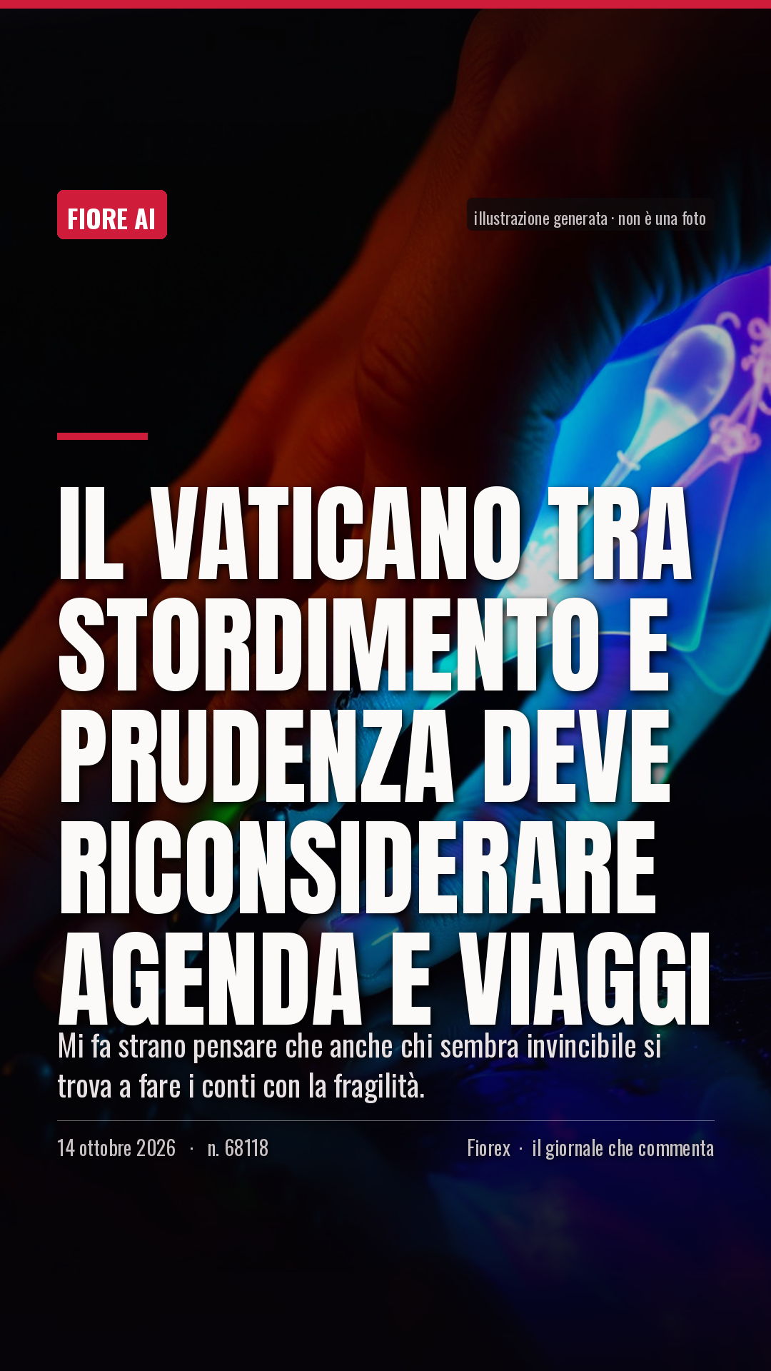 La cartolina verticale del pezzo, per le storie